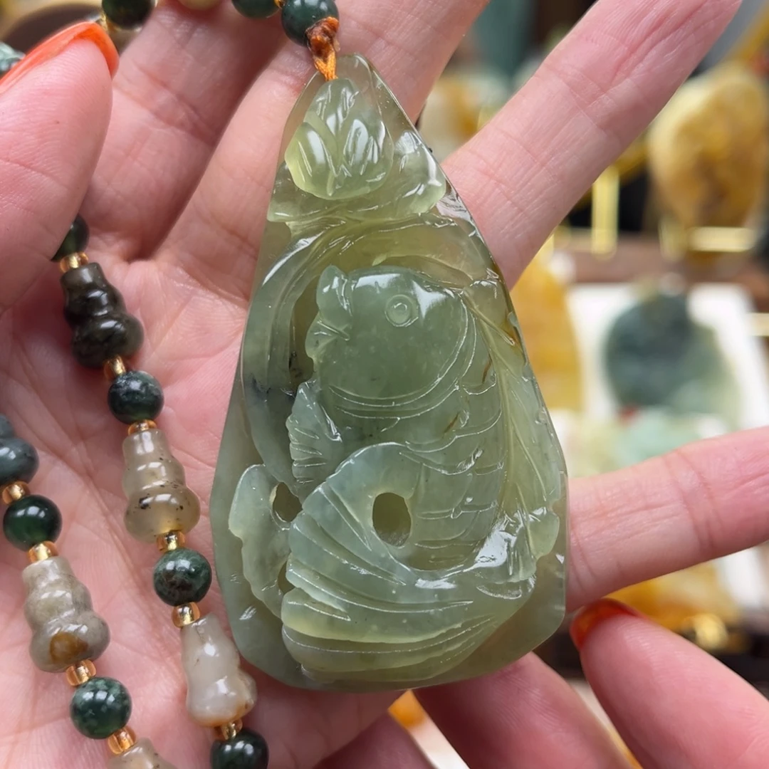 未镶嵌岫玉挂件挂件