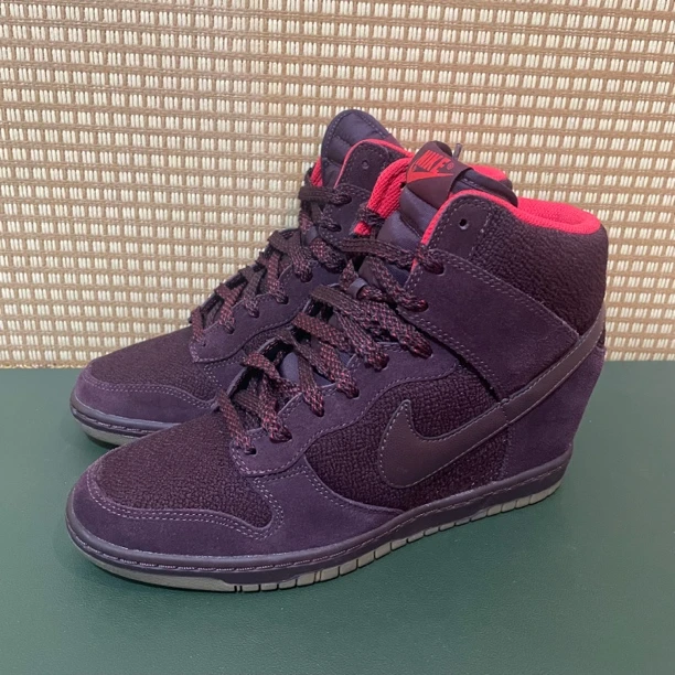 40.5码 Nike dunk SB 红 高帮板鞋 准新