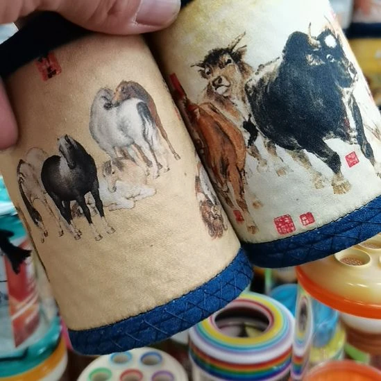 咖***糖蝈蝈罐布套两个包邮