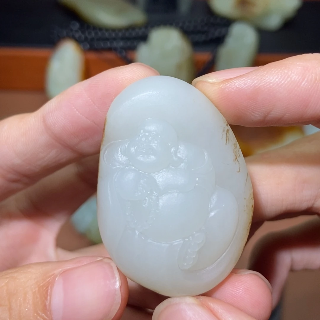 *****和田玉未镶嵌挂件