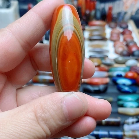 玛瑙/玉髓合金颈饰