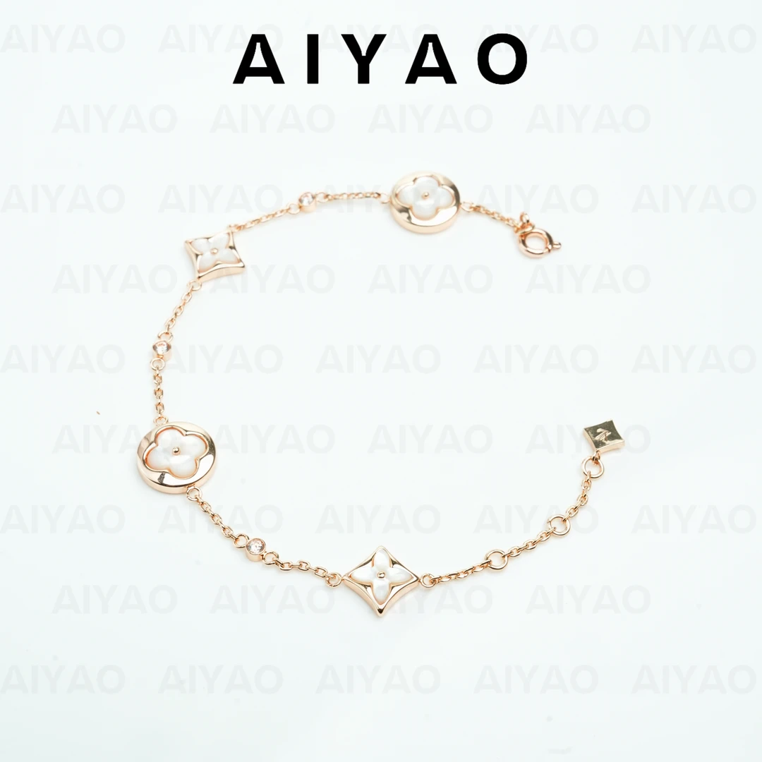 合金手链 【AIYAO】经典老花手链
