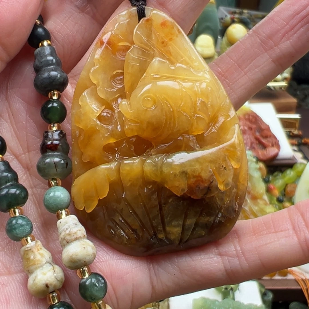 岫玉未镶嵌挂件挂件