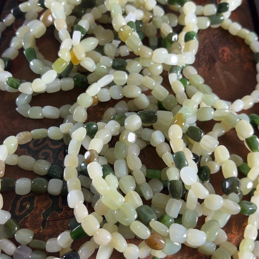 和田玉手链未镶嵌W随机发一