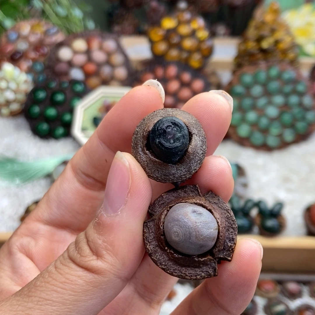 木石院子的莲蓬摆件18