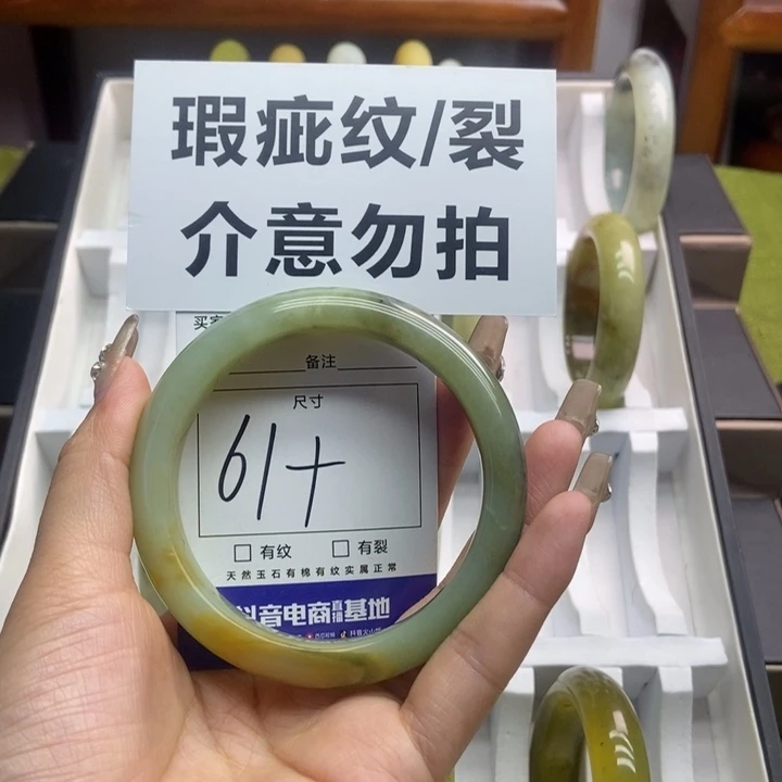 蛇纹石玉手镯未镶嵌863