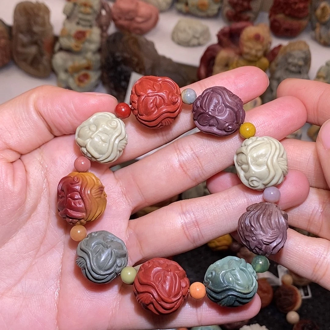 石英质玉（阿拉善玉）未镶嵌手链