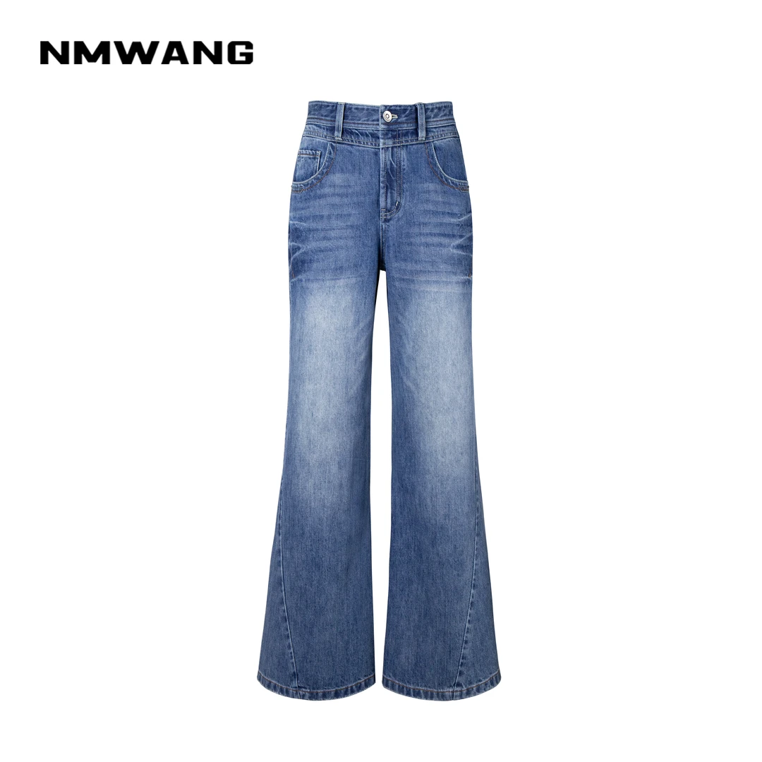 【可可专属】NMWANG牛魔王千禧牛仔王牌面料显瘦高解构设计XH5C160