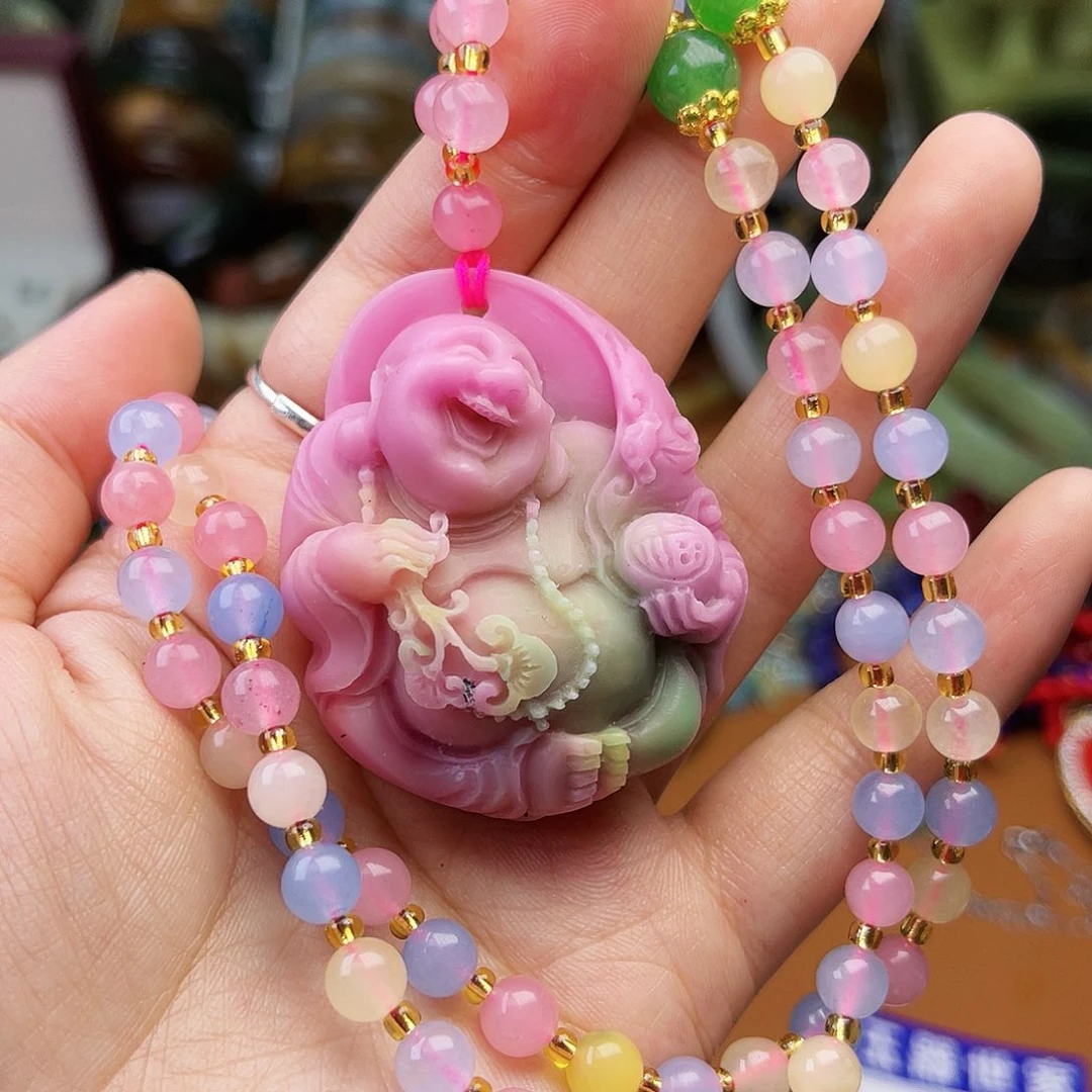 石英质玉颈饰未镶嵌