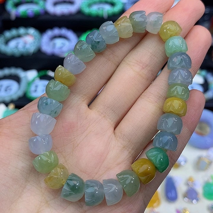 未镶嵌翡翠脚饰翡翠9