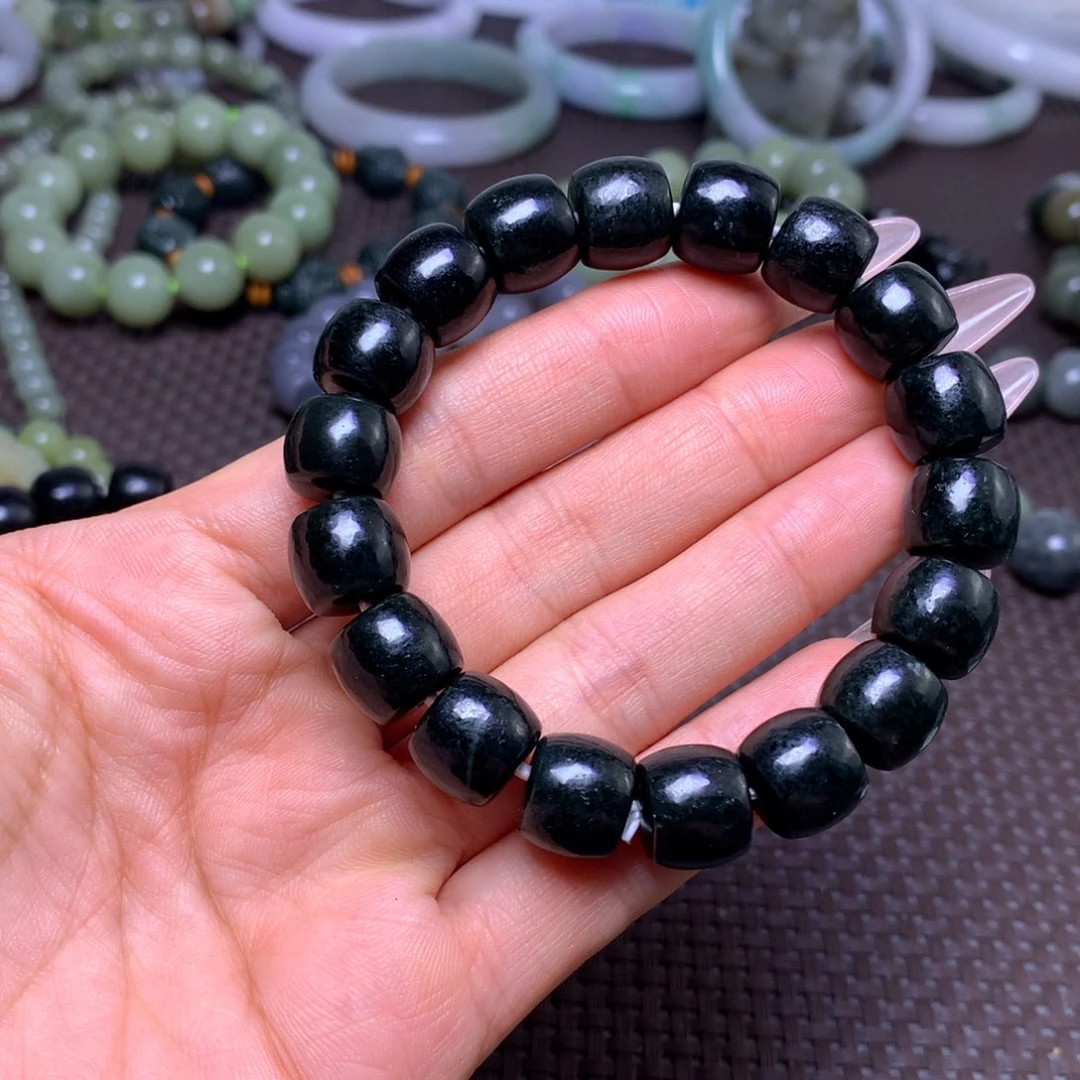 未镶嵌手串和田玉卡12