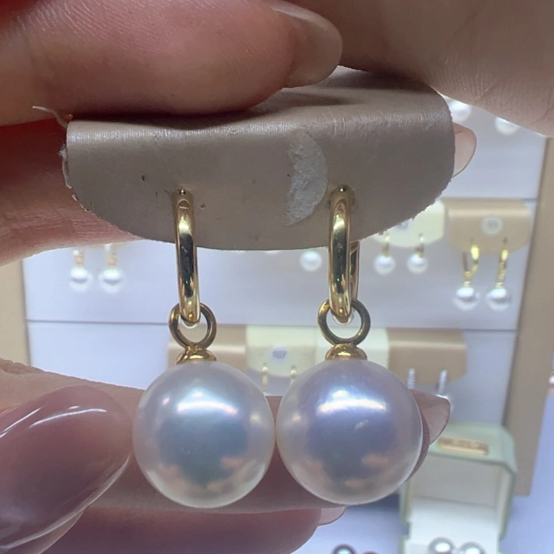 未镶嵌淡水珍珠耳饰