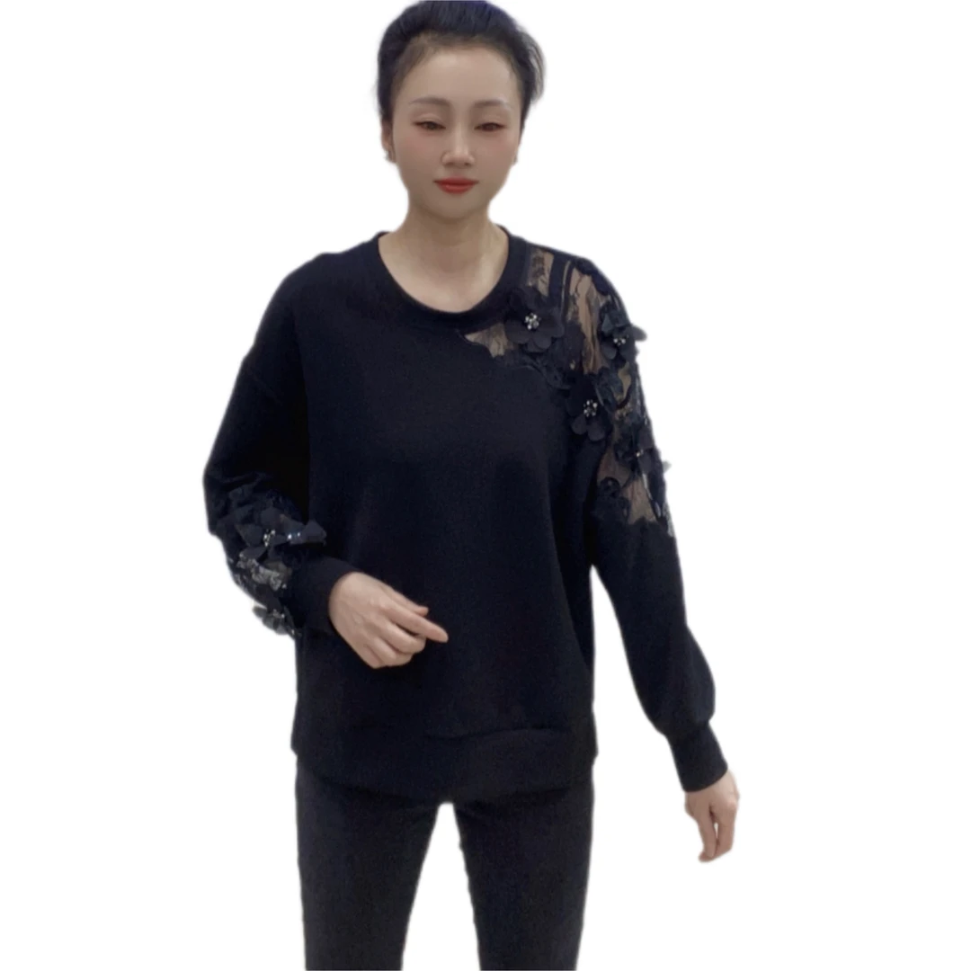 春季新品时尚潮流休闲宽松百搭减龄卫衣