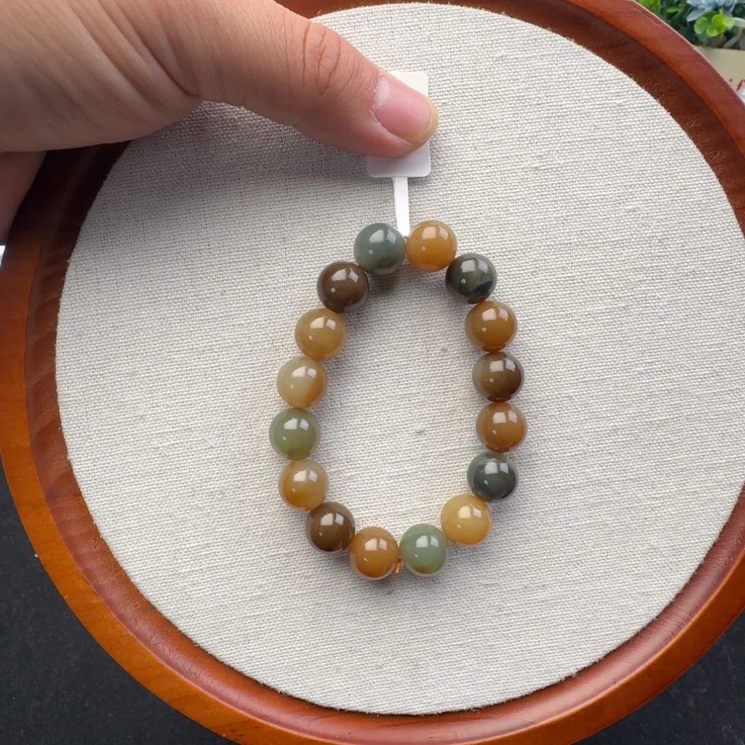 和田玉未镶嵌手链卡12特色楼兰，14