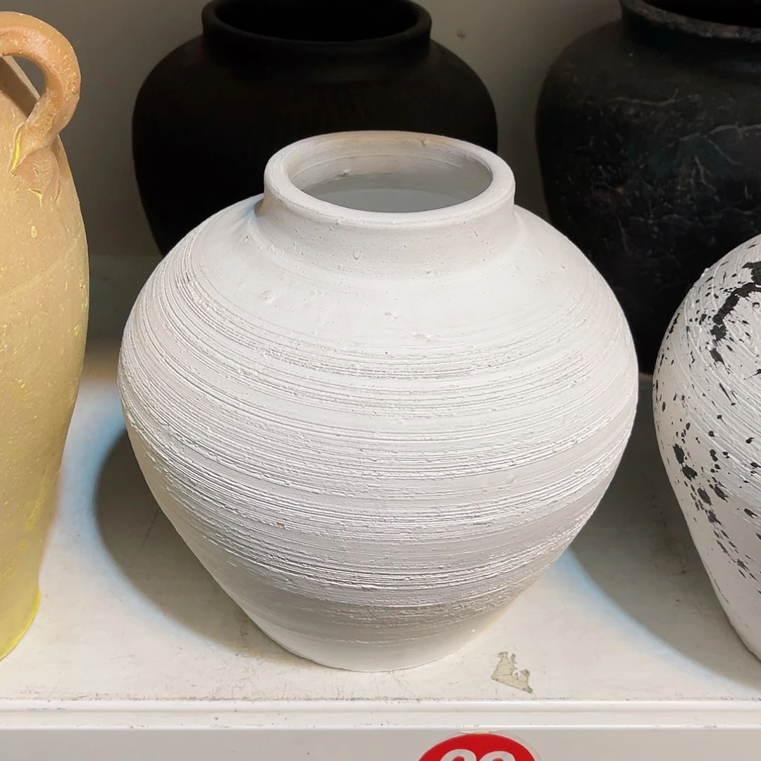 红陶无孔无孔口径8高度20