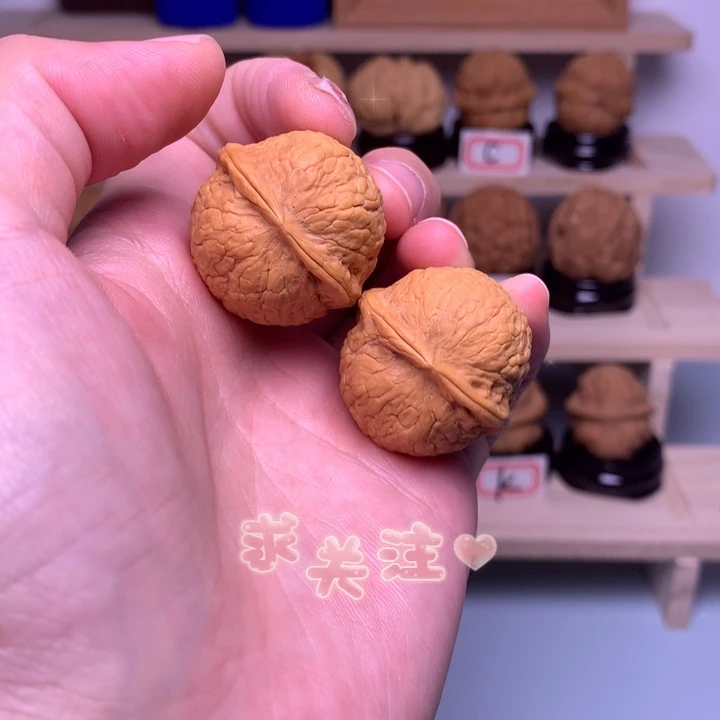 把件文玩核桃28黄金豆28尺