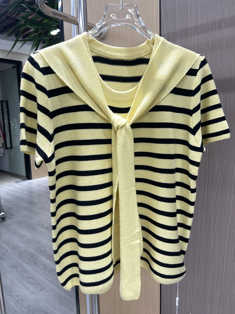 高端品质精品针织短袖