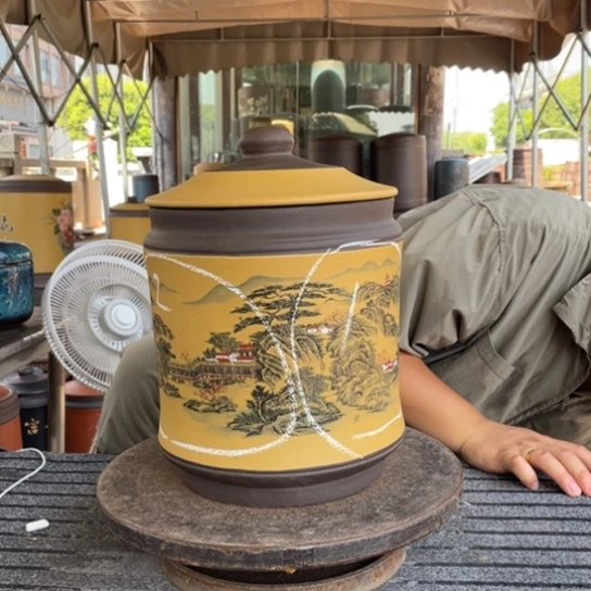 紫砂茶叶罐茶叶罐