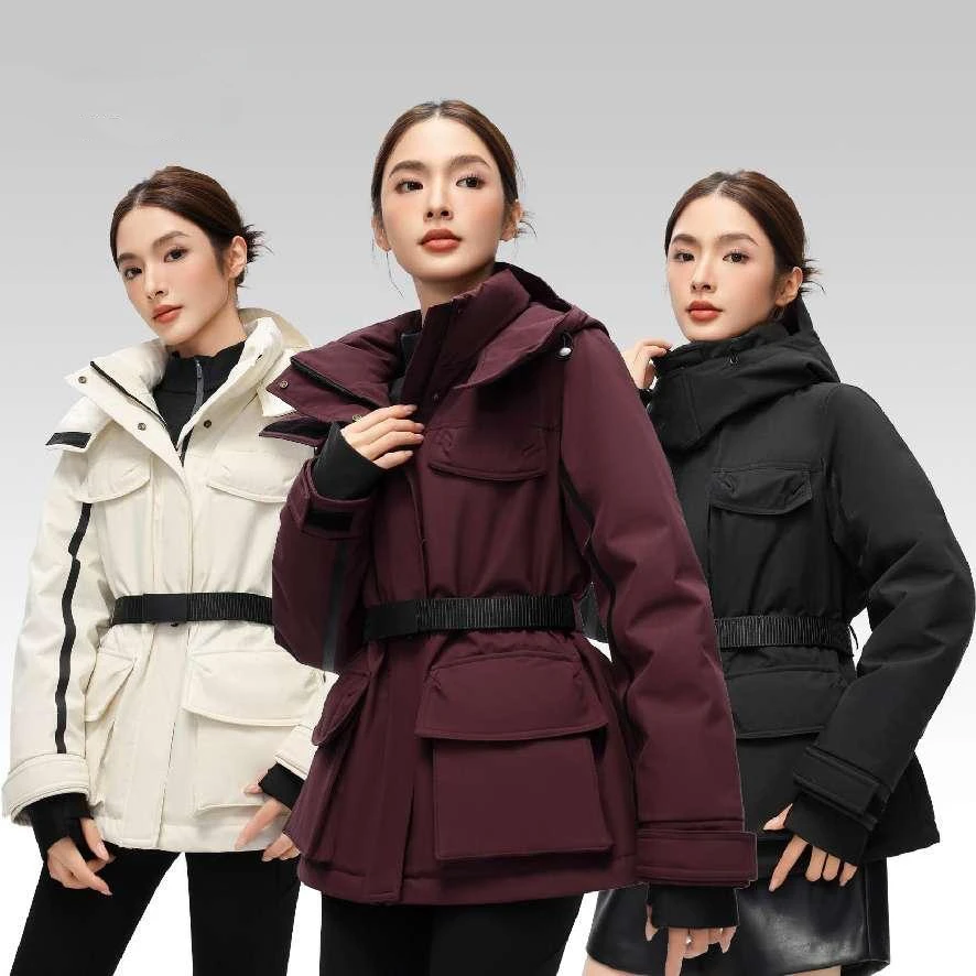 门店17&59！蚂蚁小蛮腰，90鸭绒/品牌销量10万+户外羽绒服女M13452