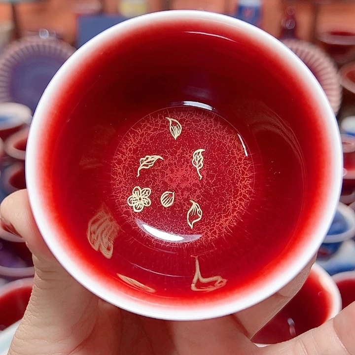 瓷片景德镇品艺轩郎红