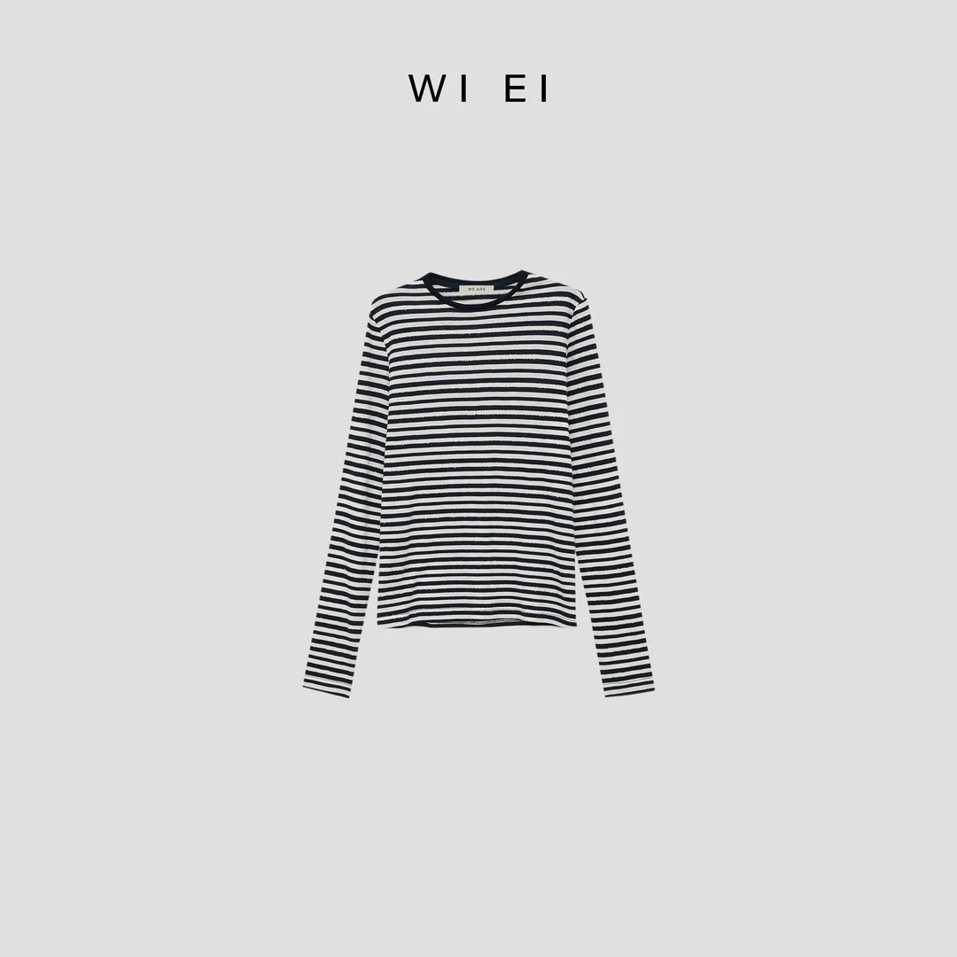 《WE ARE》德国机 特种织法 肌理条纹  T恤 5C0048