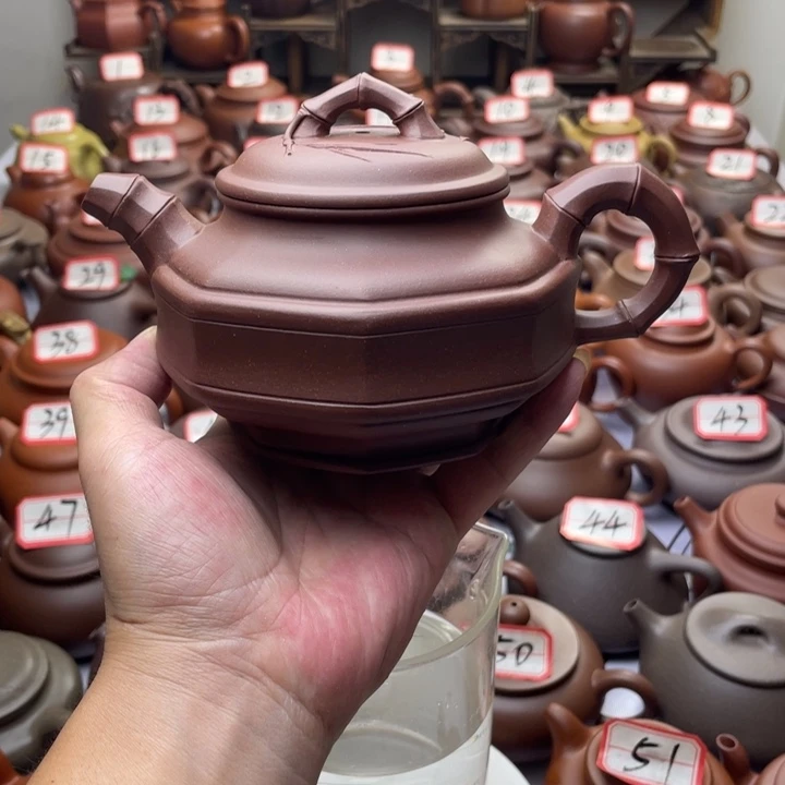 茶壶紫砂宜兴紫砂半手工