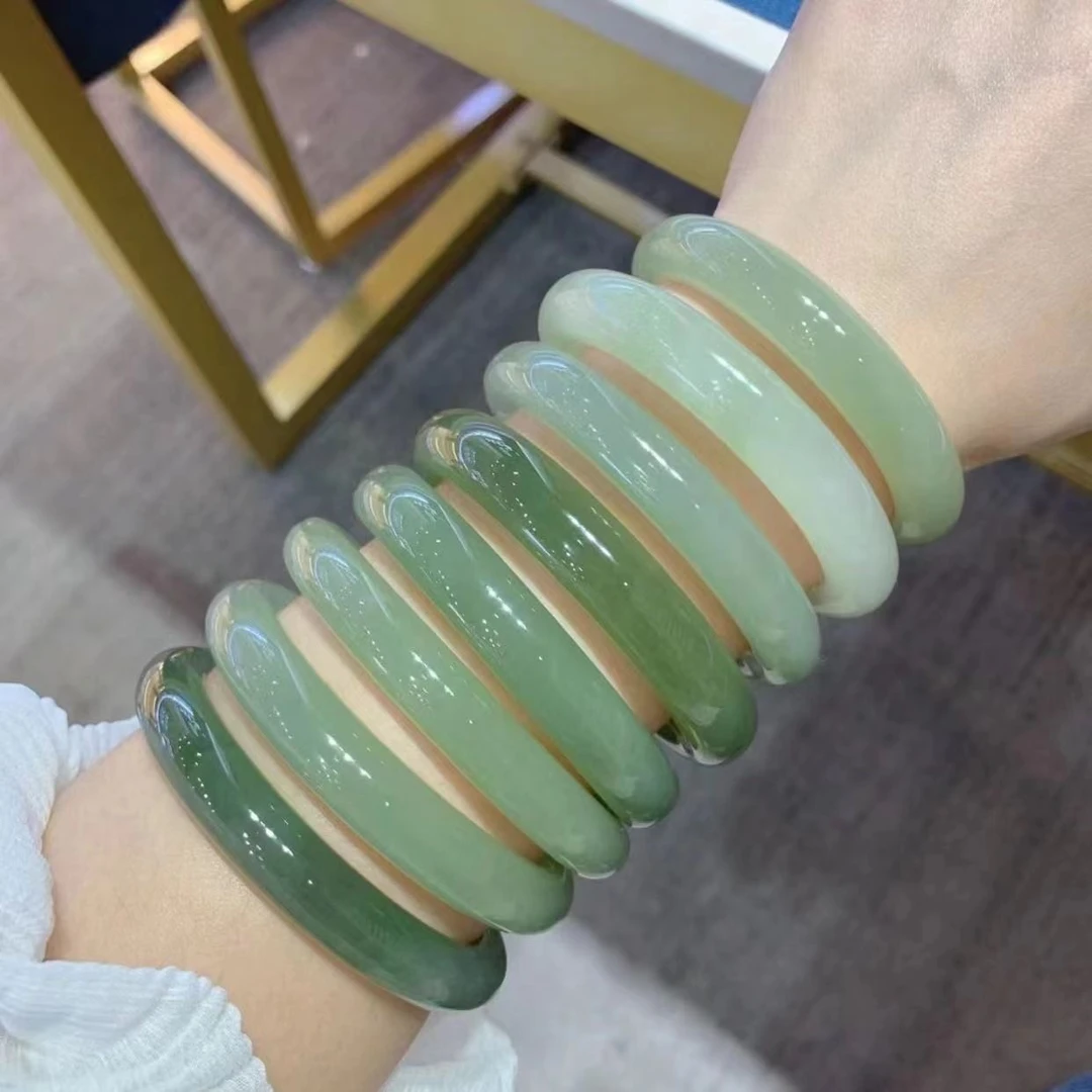 新疆和田玉手镯直播链接附带证书和礼盒