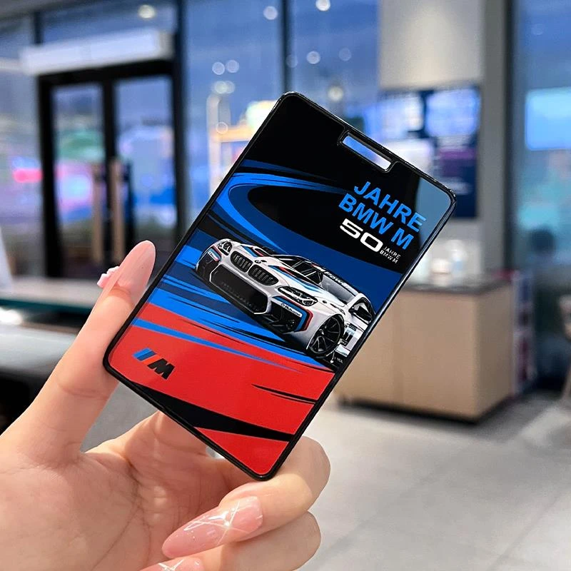 适用2025款宝马5系卡片新钥匙套3系4系7系X1X5壳扣高级x3五系nfc