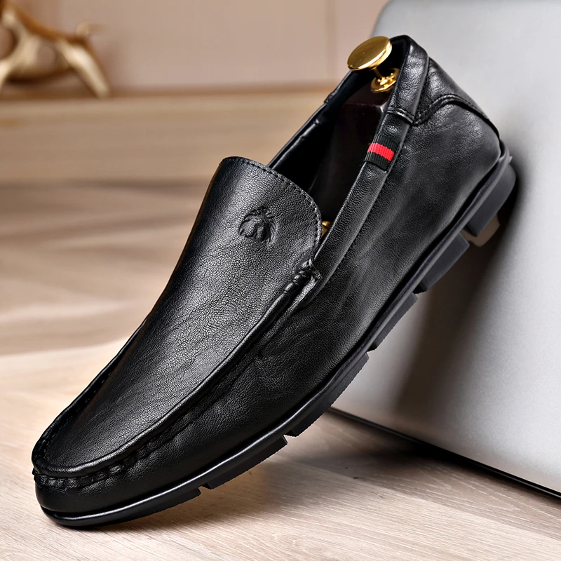 001-100男士断码休闲真皮皮鞋（偶有微瑕介意慎拍）大犇406-6-7