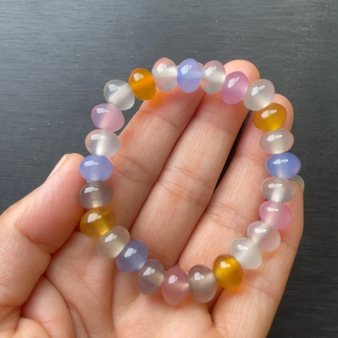 玛瑙/玉髓手链未镶嵌