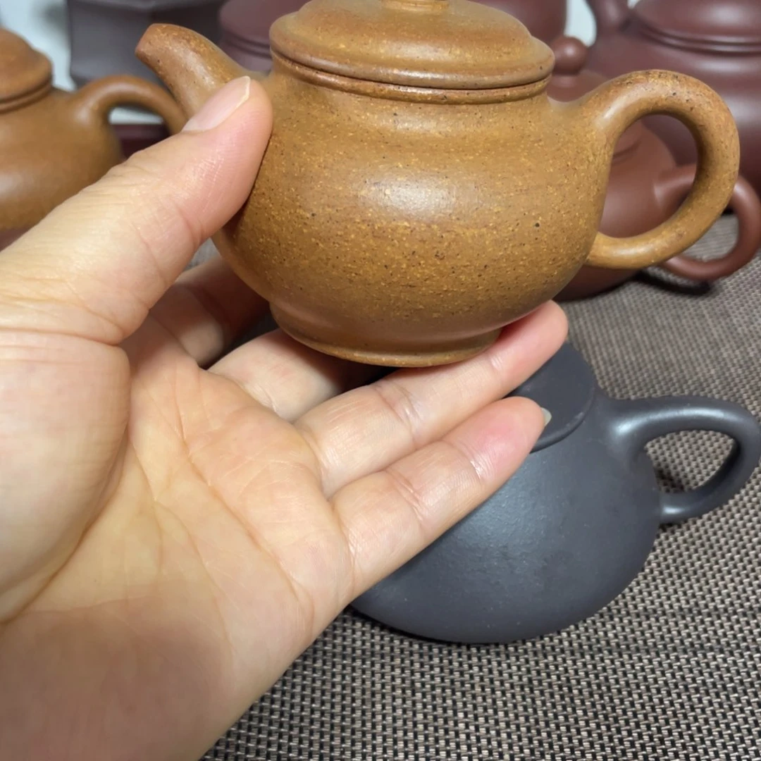 茶壶紫砂半*缘紫砂全手工➕半手工