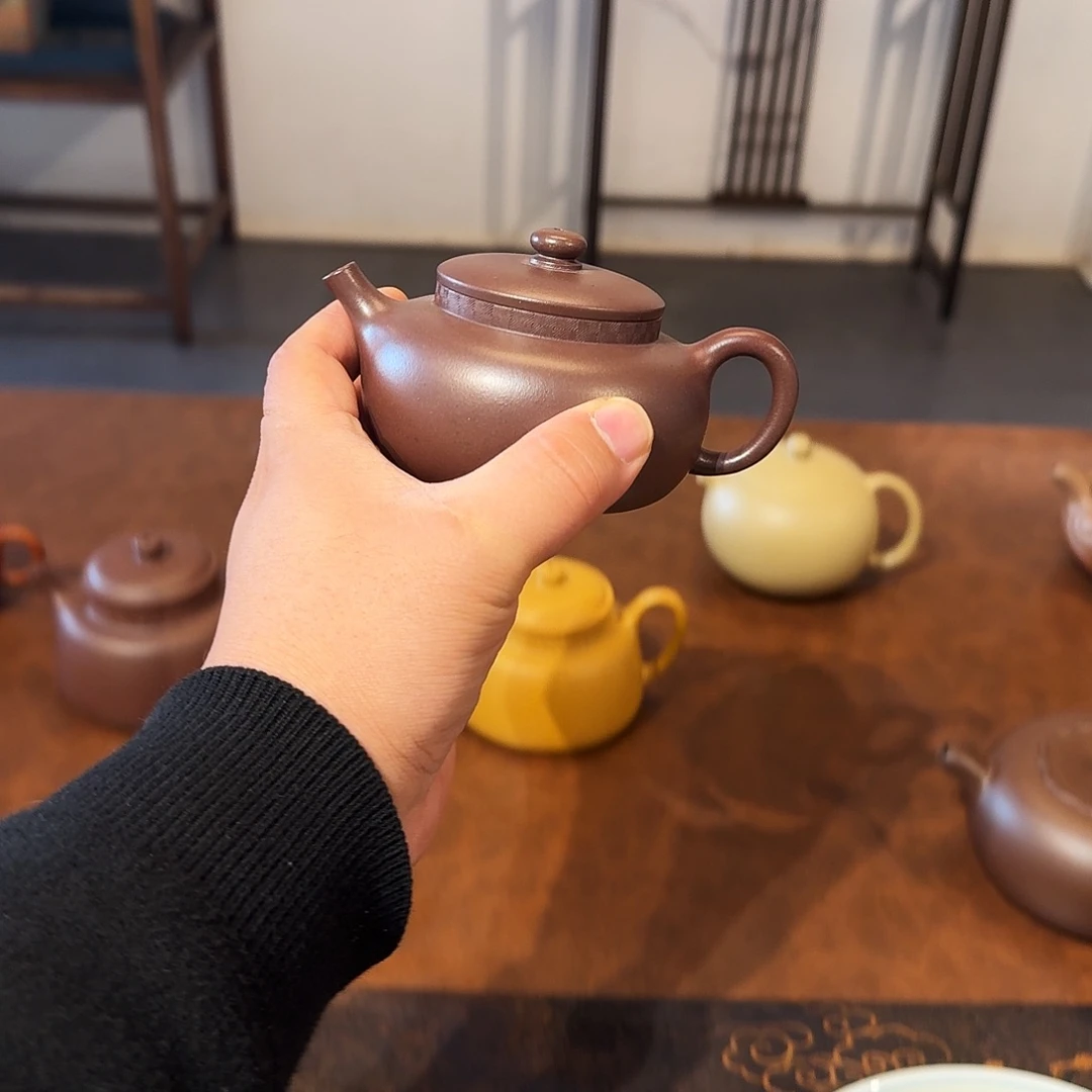 清***饭茶壶紫砂平安壶111