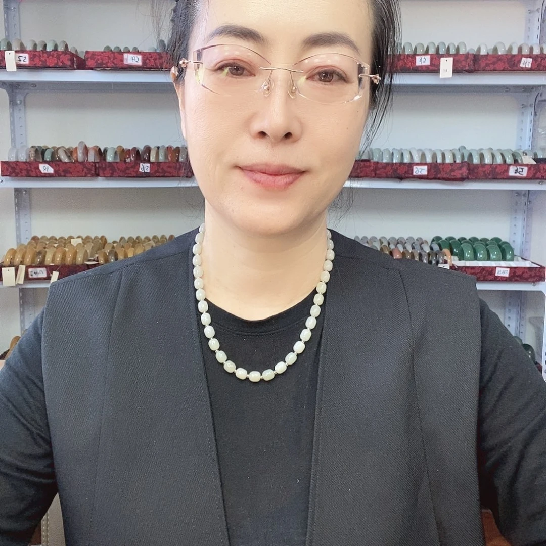 石英质玉未镶嵌项链
