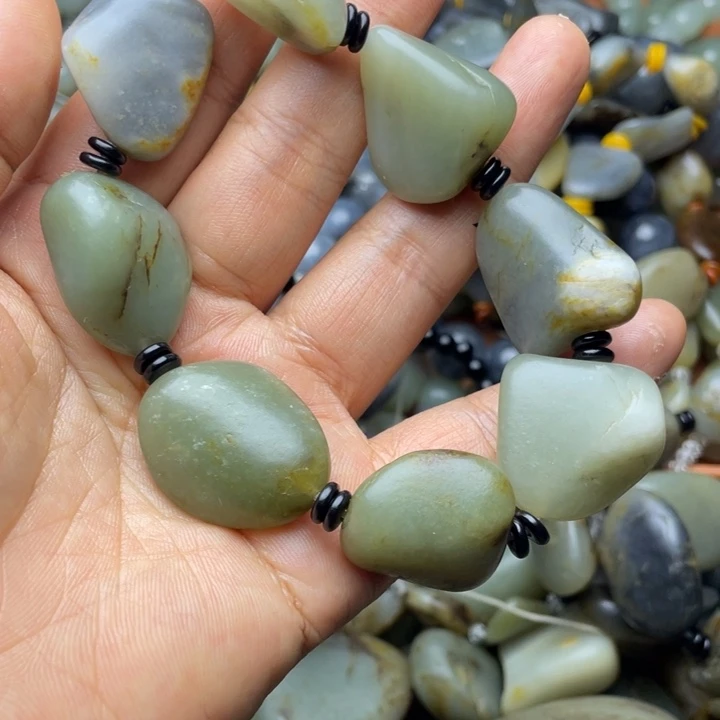 未镶嵌和田玉珠宝半成品