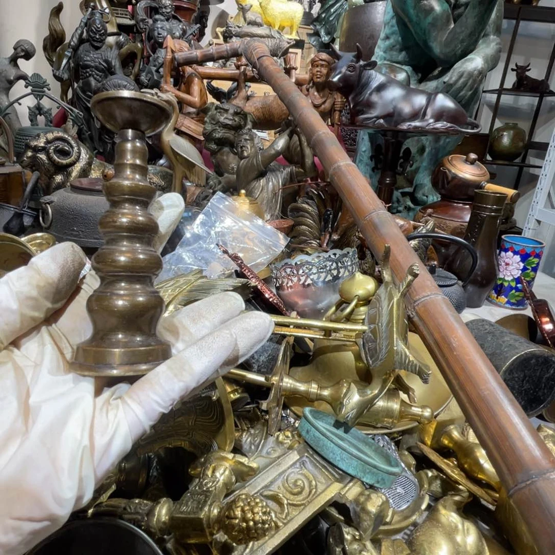 大阪回流铜器摆件26