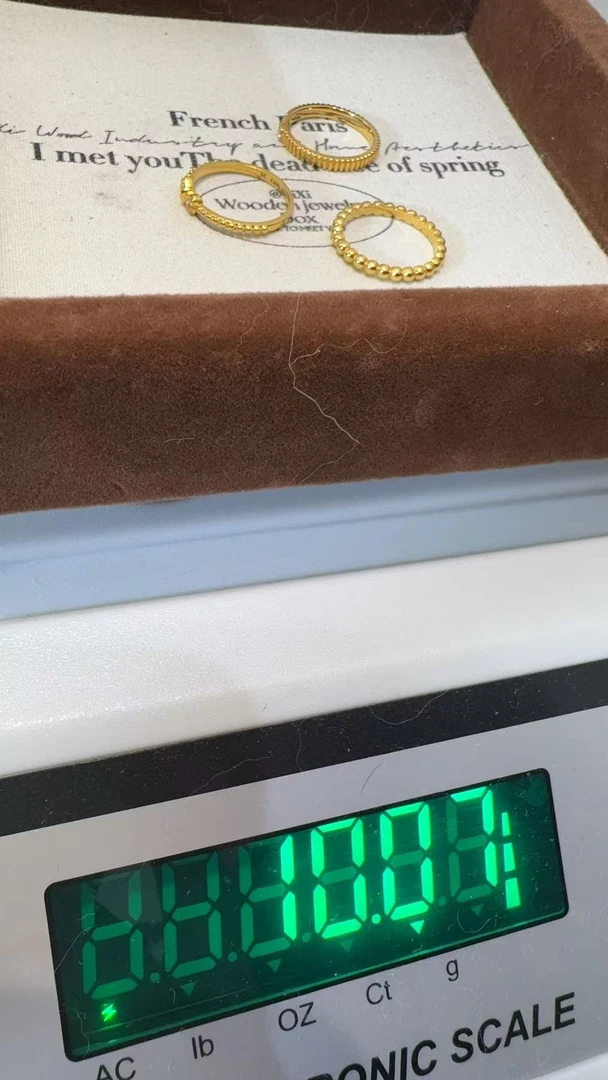 足金精品工艺戒指