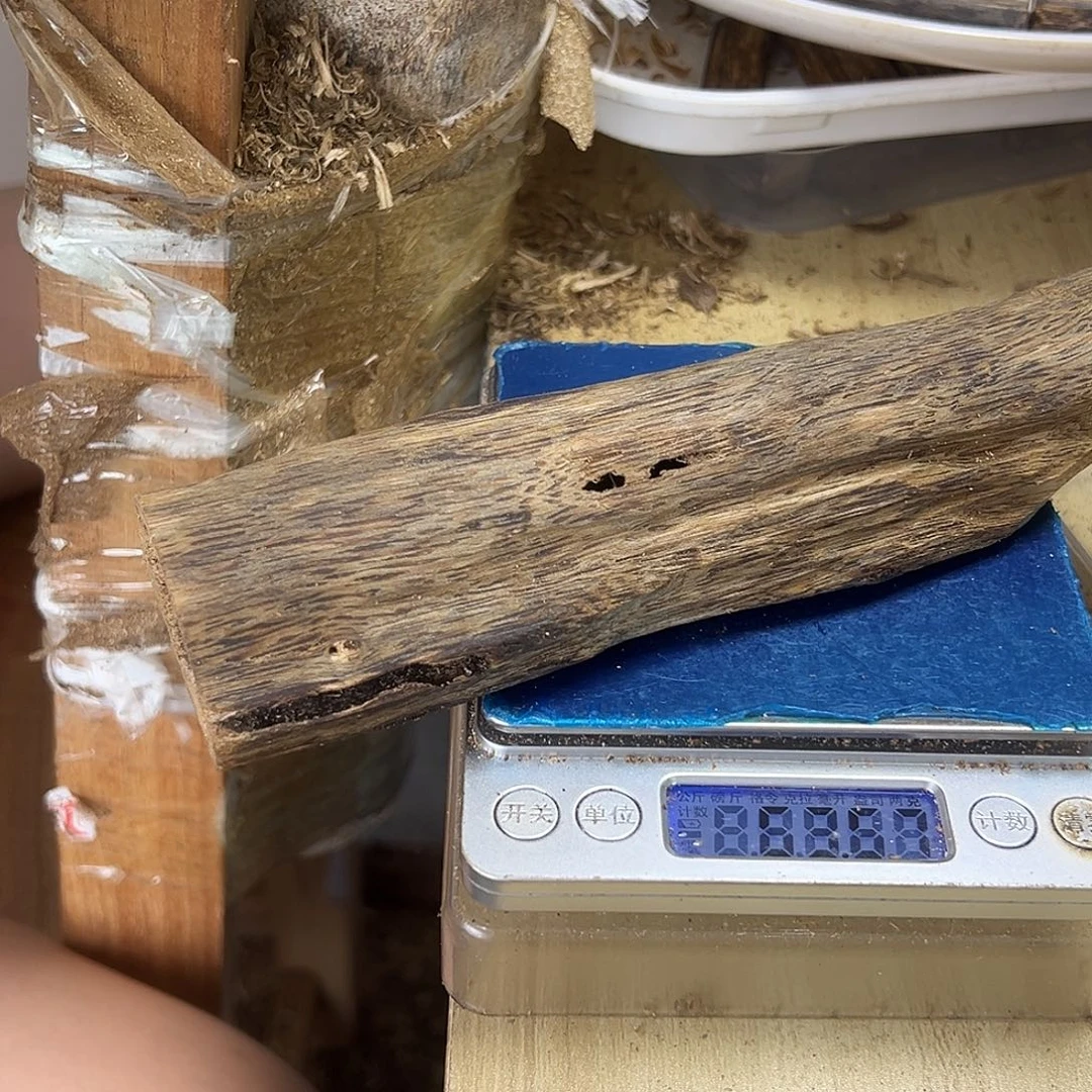 香料绿奇楠虫漏63克乌身