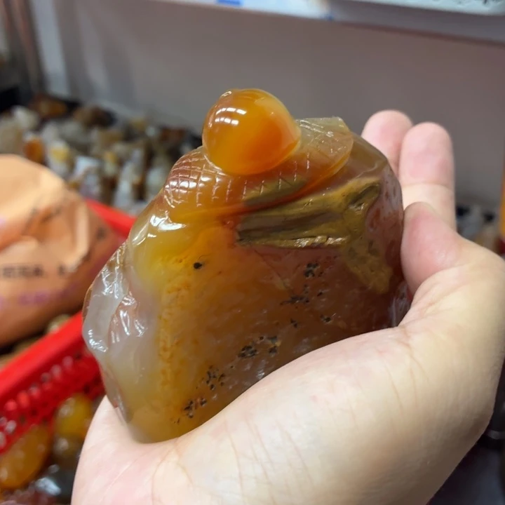玛瑙/玉髓未镶嵌吊坠(不含链)