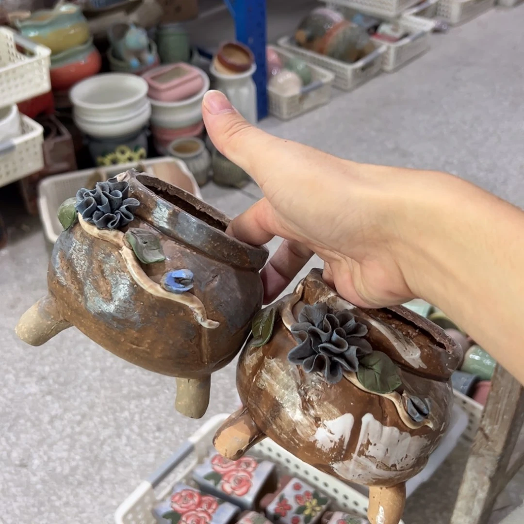 陶瓷多肉小花盆@@