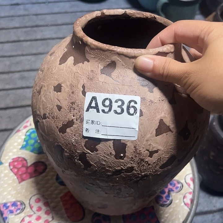 粗陶盆默认打孔高22口10