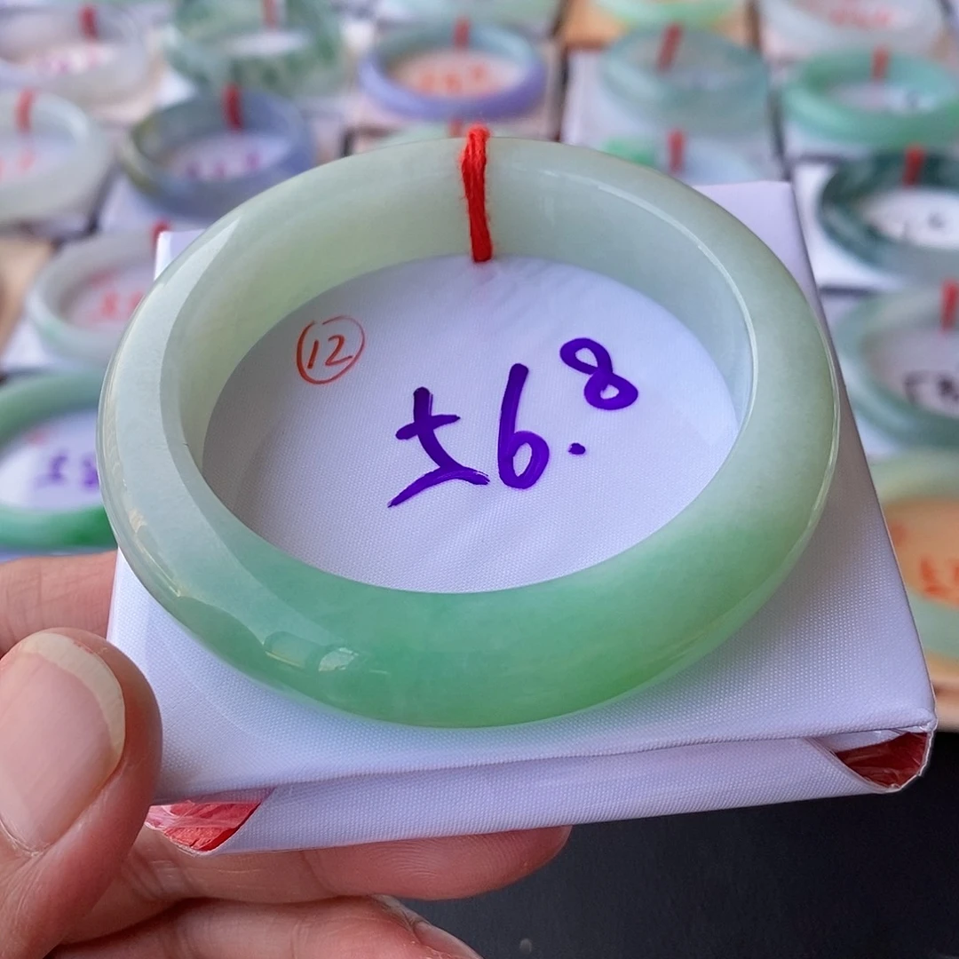 翡翠手镯未镶嵌12号链接