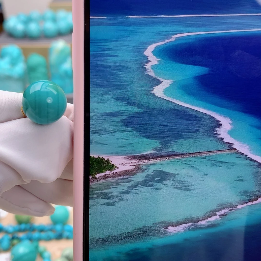 未镶嵌绿松石挂件