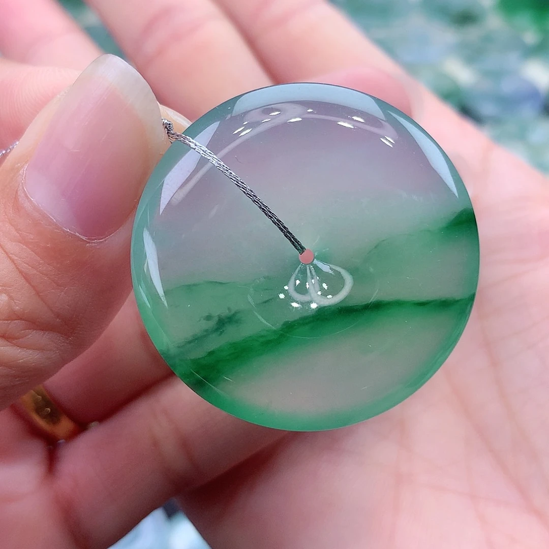 颈饰未镶嵌翡翠编号57尺寸35.5-6.9