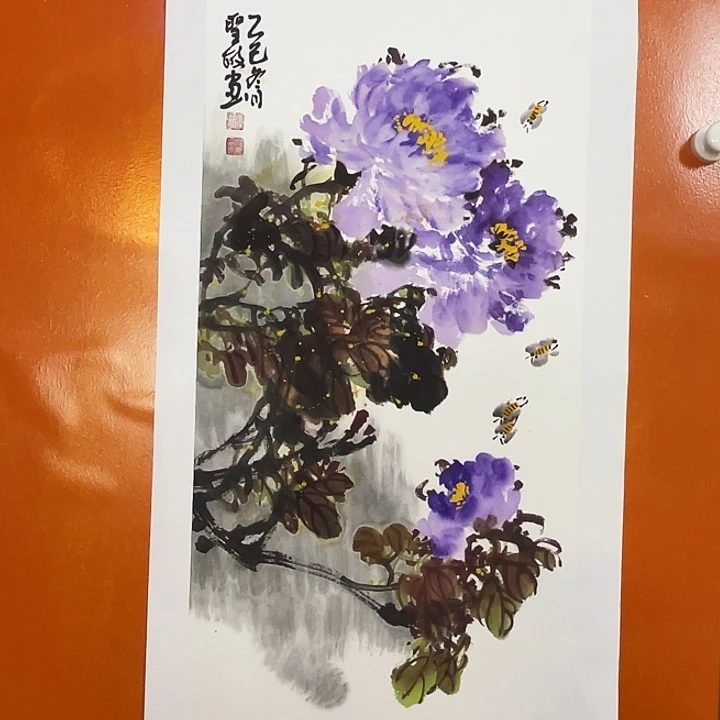 国画张圣敏先生纯手绘作品