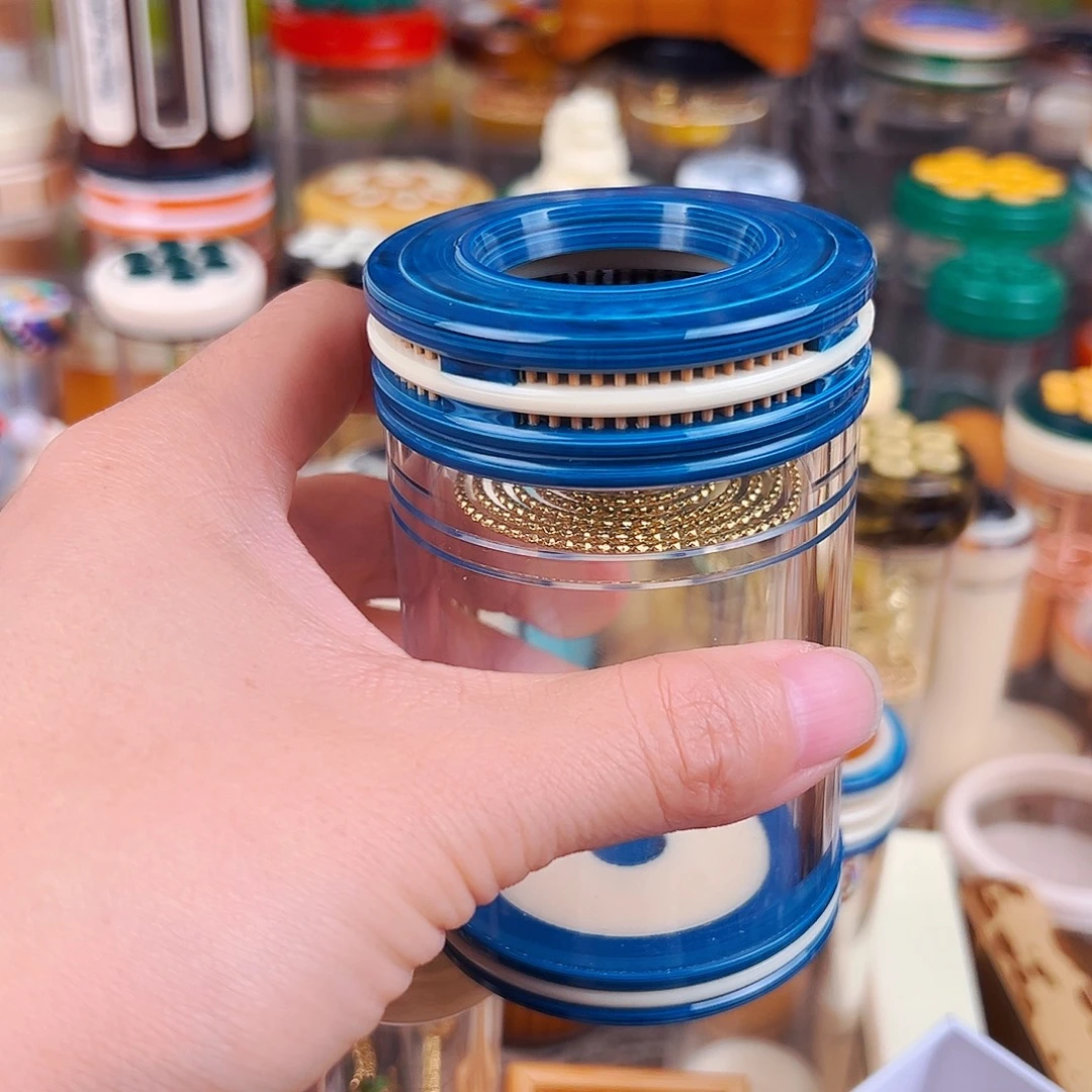 提夫尼蓝独眼蝈蝈罐配满天星