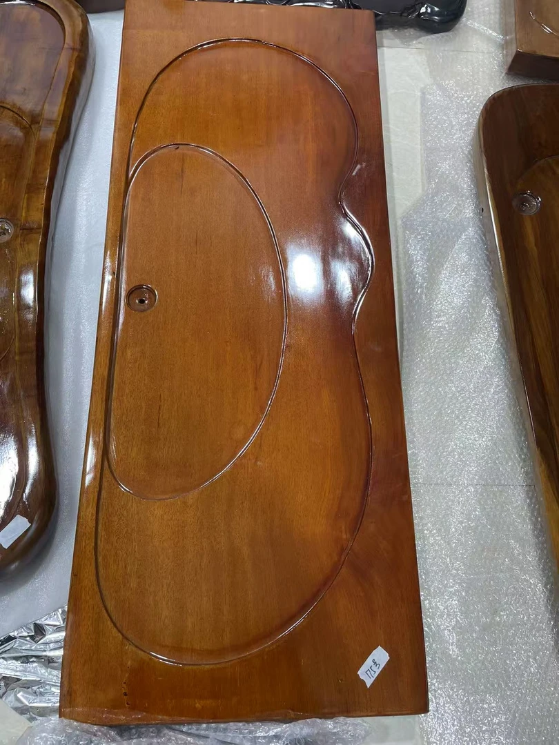 175号茶盘木雕摆件