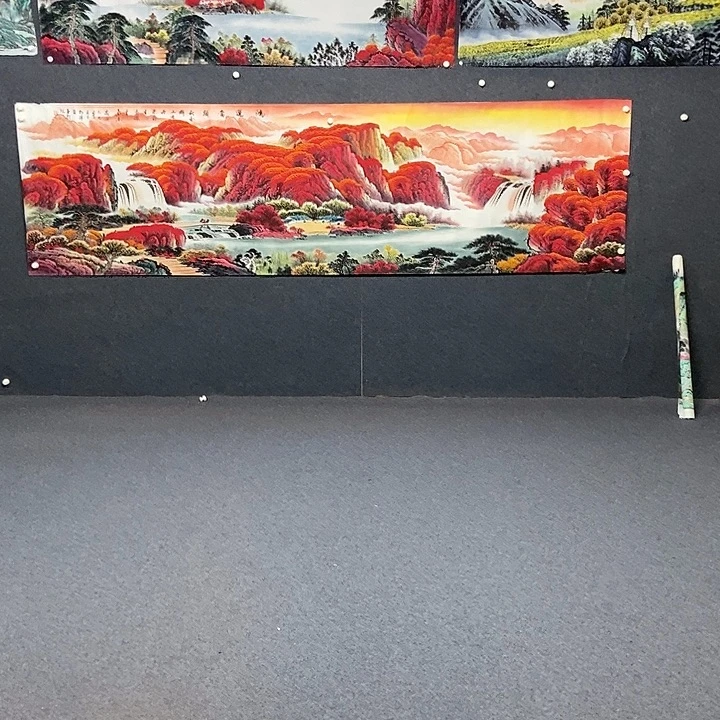 国画小丈二山水一幅