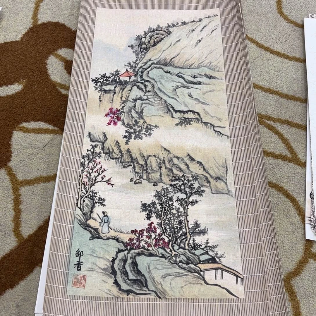 国画33-66卡纸作品艺