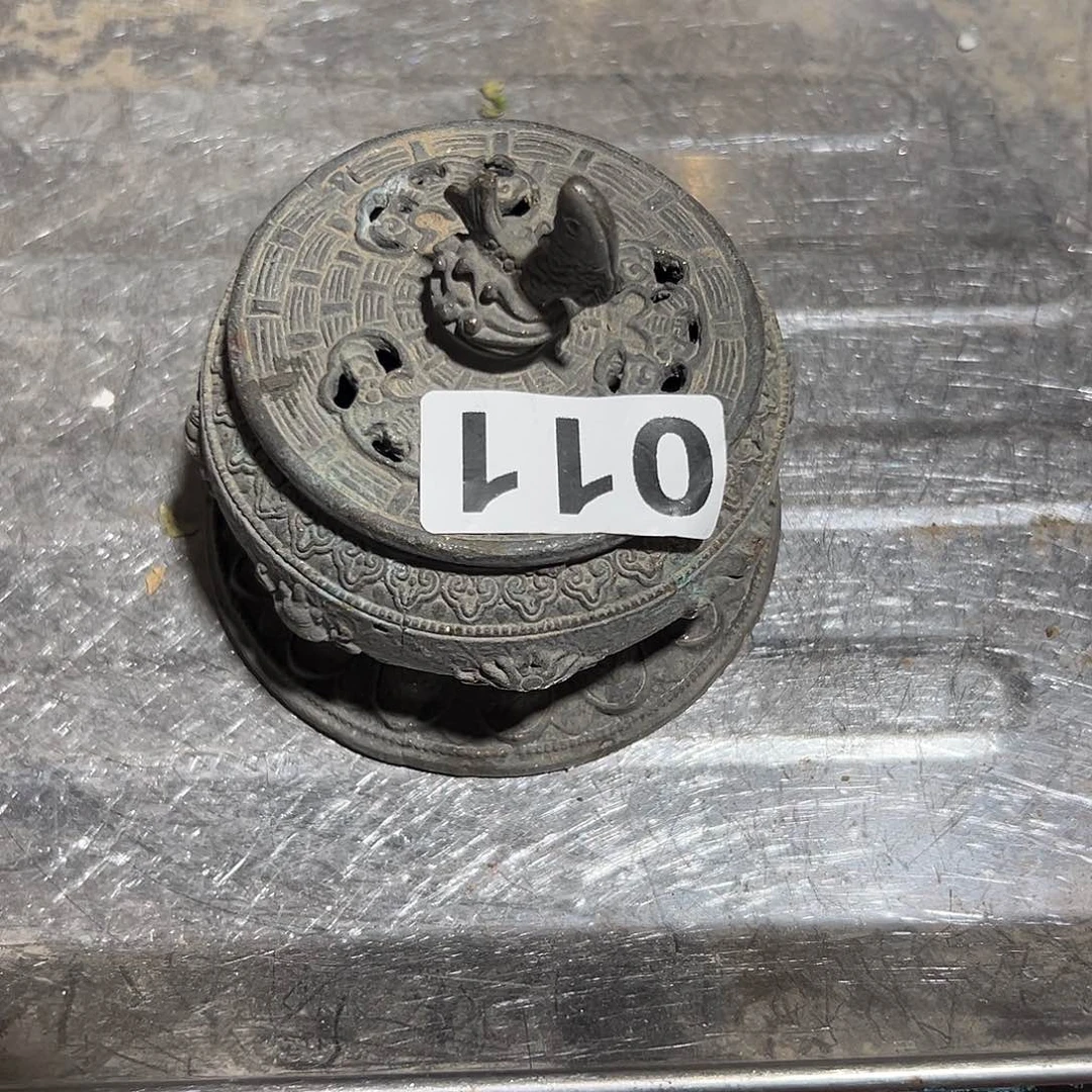 黄铜摆件，文房摆件工艺品石****利