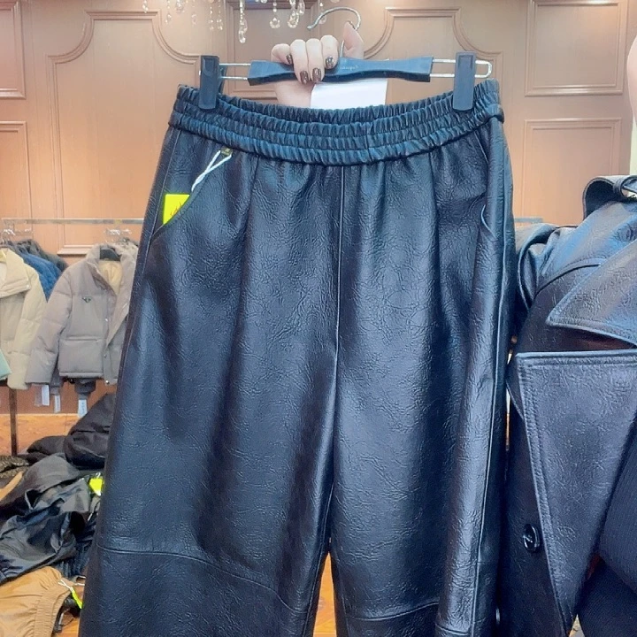 90……115斤皮长裤，